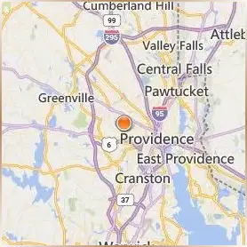 Rhode Island College Location Map