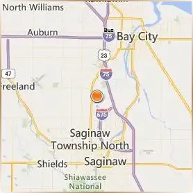 Saginaw Valley State University Location Map Saginaw Valley State University Location Map