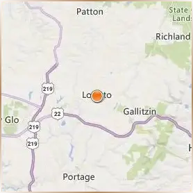 Saint Francis University Location Map Saint Francis University Location Map