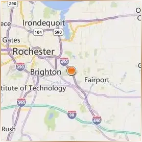Saint John Fisher College Location Map Saint John Fisher College Location Map