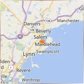 Salem State University Location Map