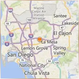 San Diego State University Location Map San Diego State University Location Map