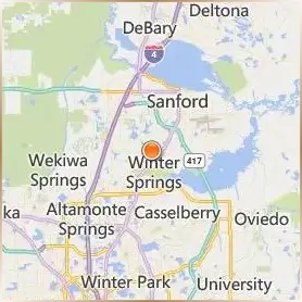 Seminole State College of Florida Location Map