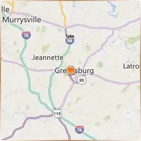 Seton Hill University Location Map Seton Hill University Location Map