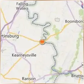 Shepherd University Location Map Shepherd University Location Map