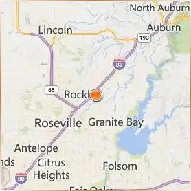 Sierra College Location Map