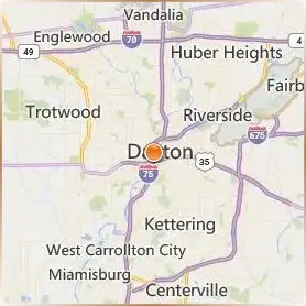 Sinclair Community College Location Map