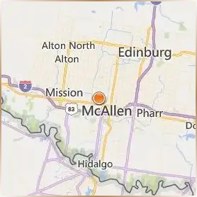 South Texas College Location Map