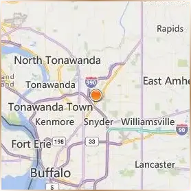 University at Buffalo Location Map