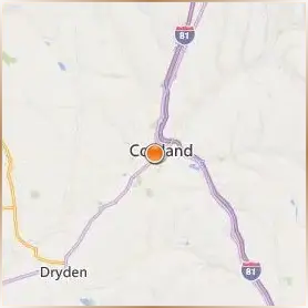 SUNY Cortland Location Map SUNY Cortland Location Map