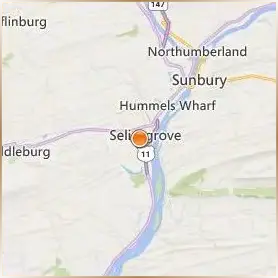 Susquehanna University Location Map Susquehanna University Location Map