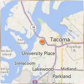 Tacoma Community College Location Map Tacoma Community College Location Map