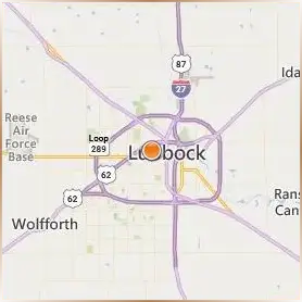 Texas Tech University Location Map Texas Tech University Location Map
