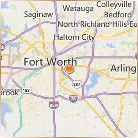 Texas Wesleyan University Location Map