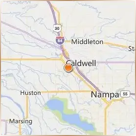 The College of Idaho Location Map The College of Idaho Location Map