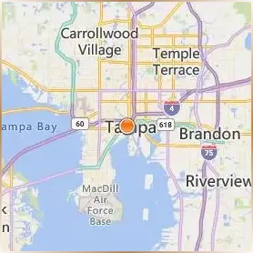 The University of Tampa Location Map The University of Tampa Location Map