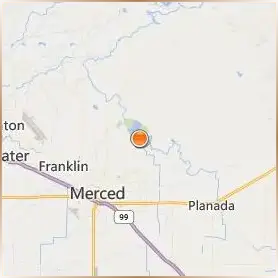 University of California Merced Location Map University of California Merced Location Map