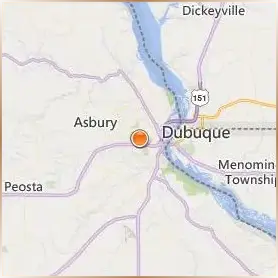 University of Dubuque Location Map University of Dubuque Location Map
