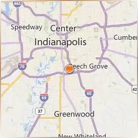 University of Indianapolis Location Map