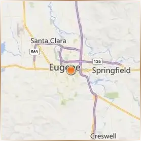 University of Oregon Location Map University of Oregon Location Map