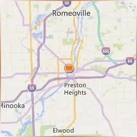 University of St Francis Location Map University of St Francis Location Map