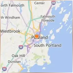 University of Southern Maine Location Map University of Southern Maine Location Map