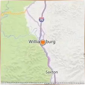University of the Cumberlands Location Map University of the Cumberlands Location Map