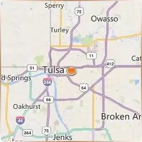 University of Tulsa Location Map University of Tulsa Location Map