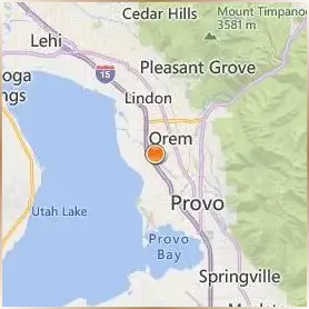 Utah Valley University Location Map