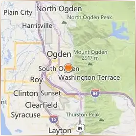 Weber State University Location Map Weber State University Location Map