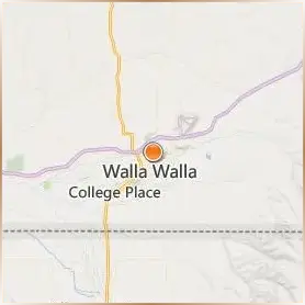 Whitman College Location Map Whitman College Location Map
