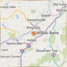Wilkes University Location Map Wilkes University Location Map